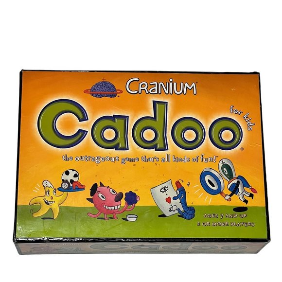 Cranium Toys Cranium Cadoo For Kids The Outrageous Game Thats All Kinds Of Fun Need Clay